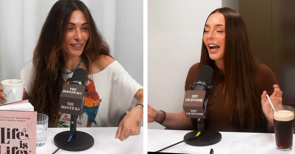 image of Sarah Shahi recalled that James Gandolfini requested spicy mushrooms as props to make one of their memorable scenes feel more authentic.