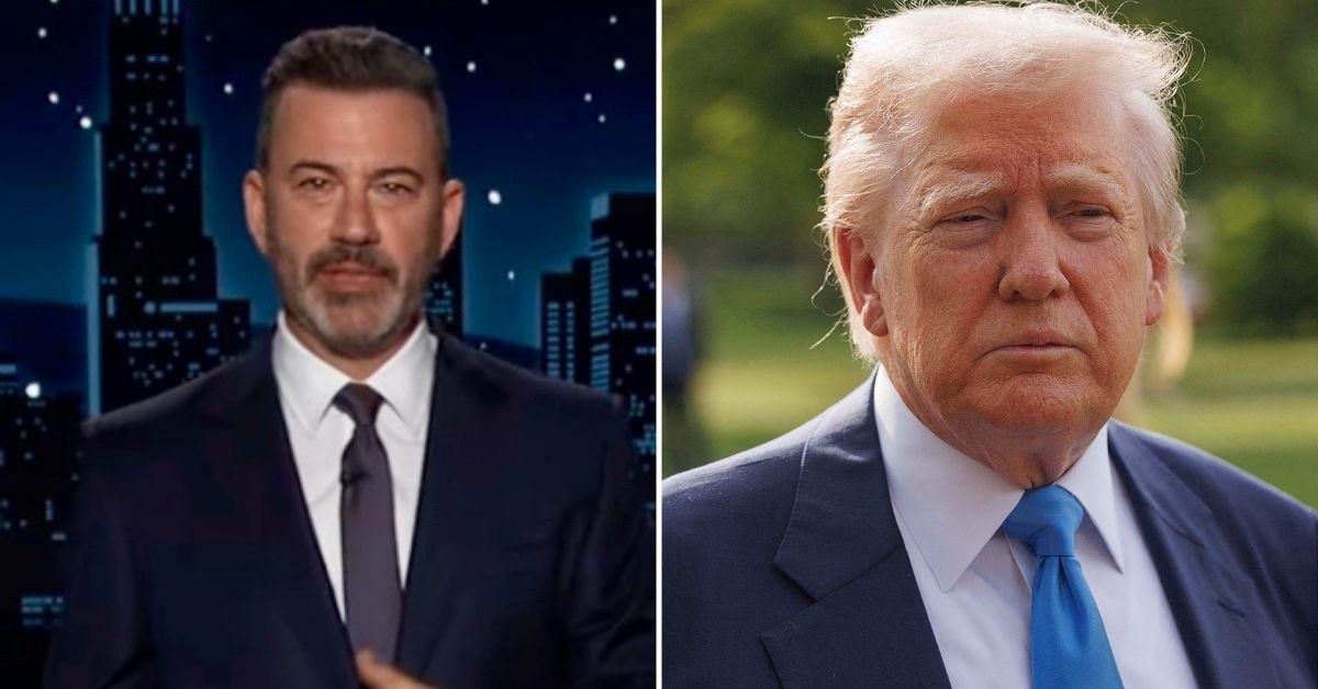 photo of Jimmy Kimmel and Donald Trump