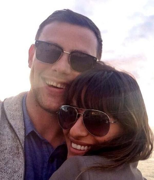 Lea michele tweets cory monteith death