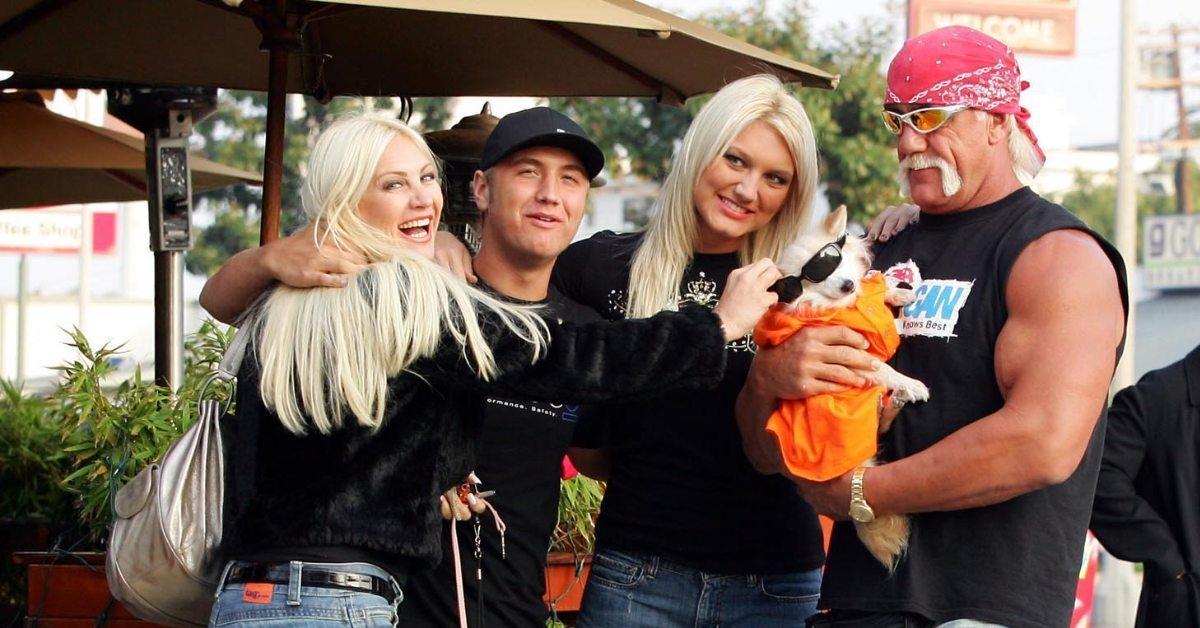 Image of the mom-of-two 'still felt' the athlete was 'family' despite their divorce.