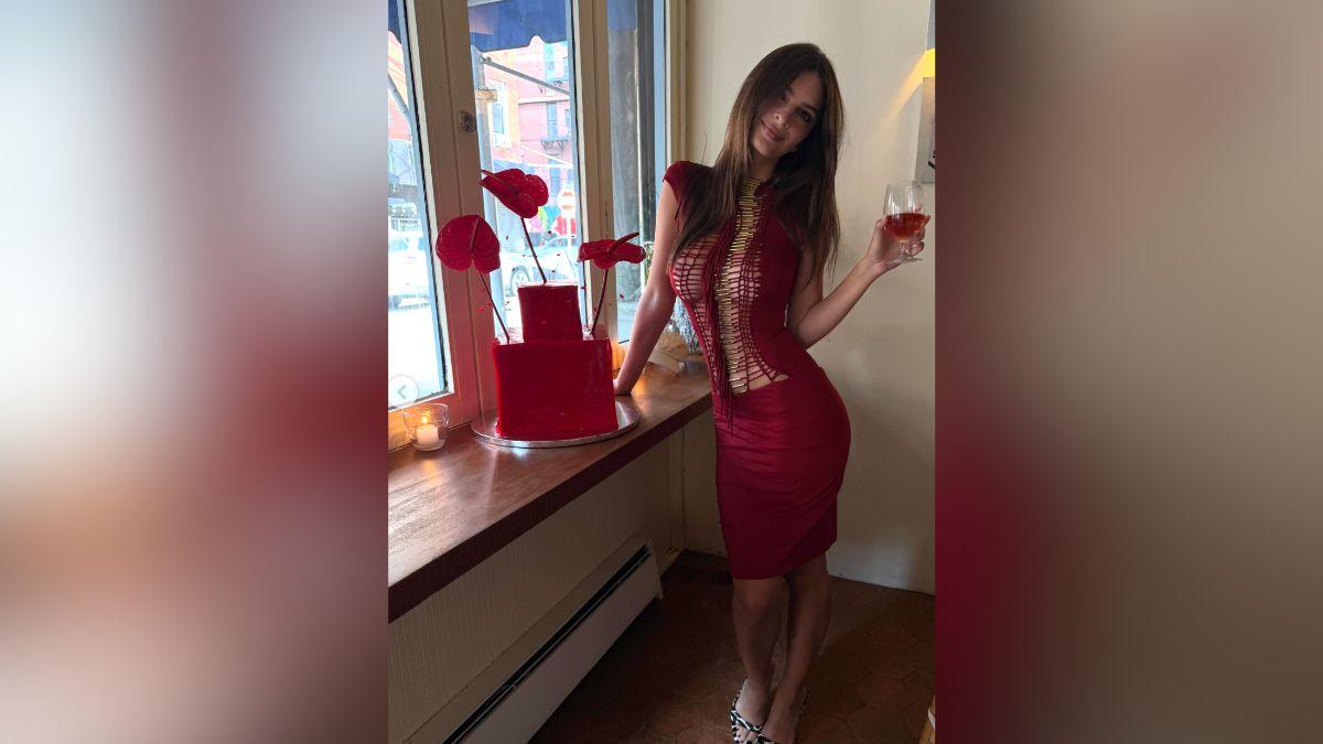 Image of Emily Ratajkowski just turned 35.