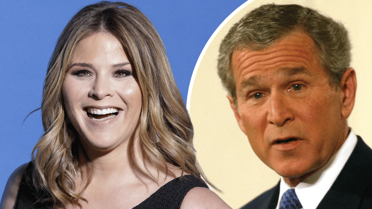 Jenna Bush Hager, George W. Bush