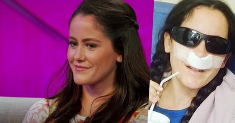 Jenelle evans plastic surgery photos nose instagram