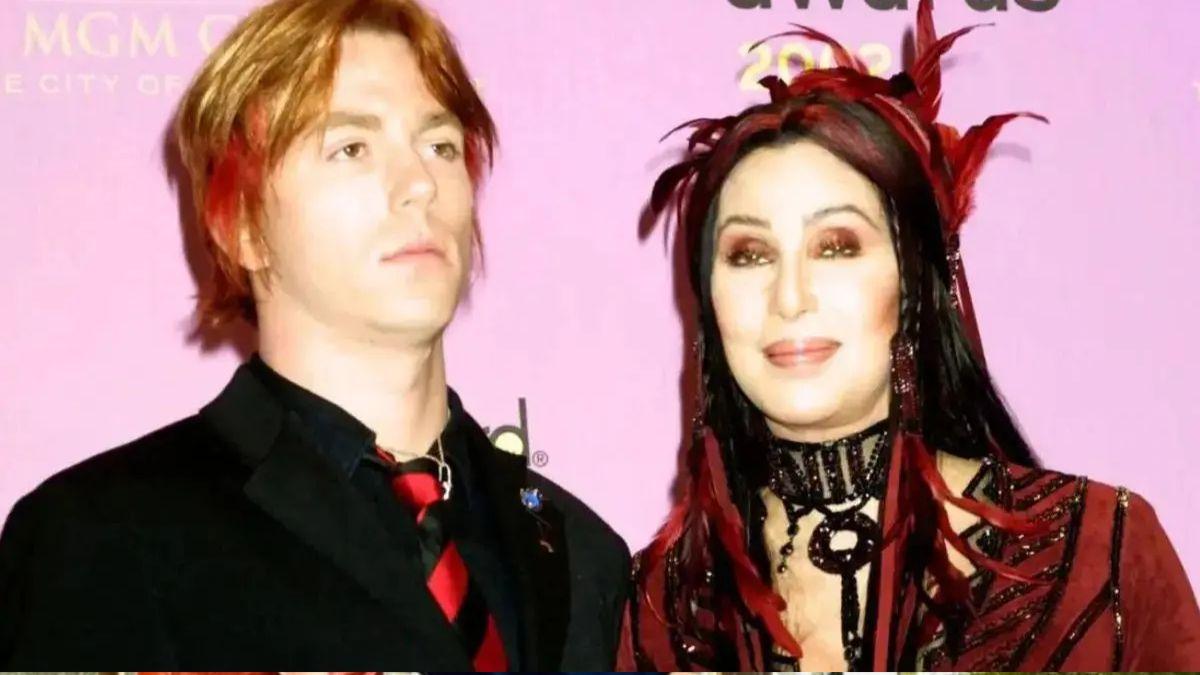 image of cher and son