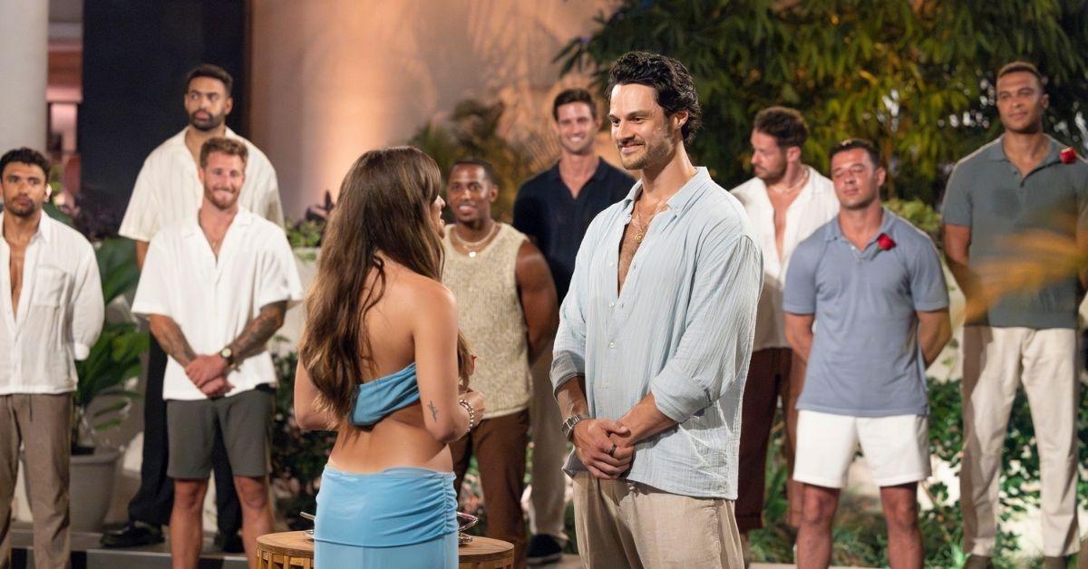 image of Jess Edwards awarded Spencer Conley her final rose on 'Bachelor in Paradise' Season 10.