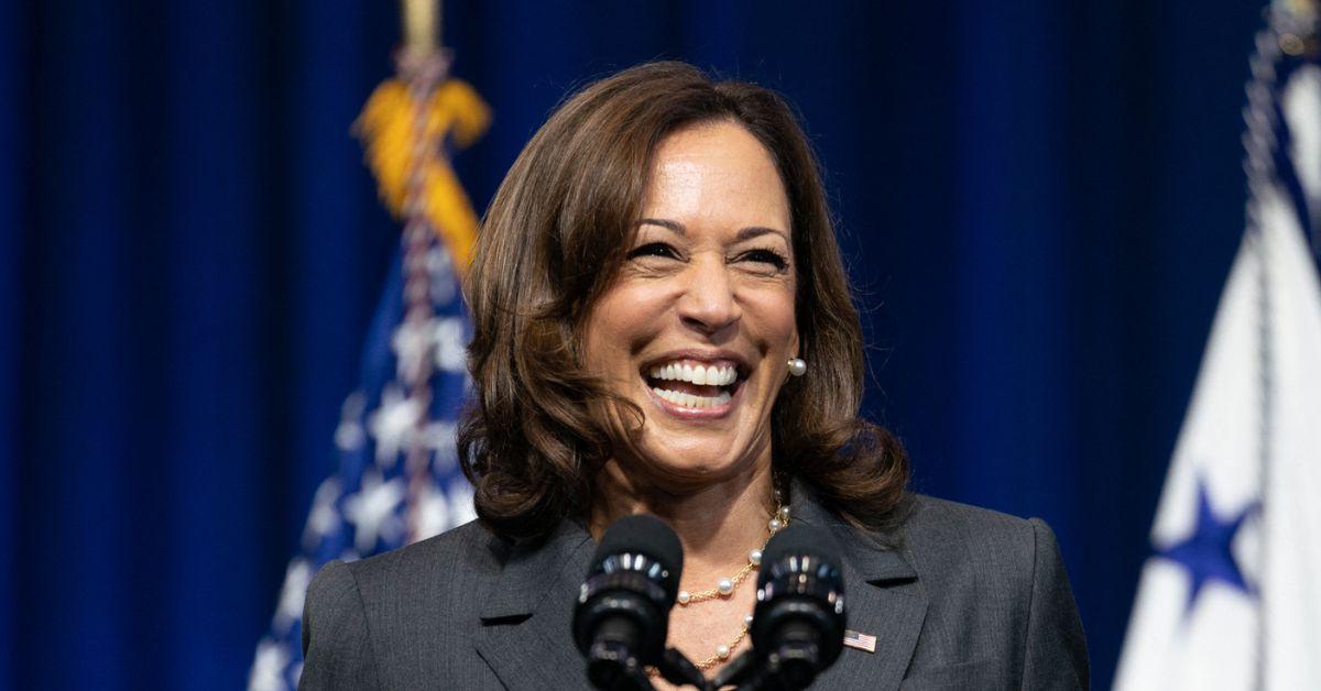 kamala harris laugh