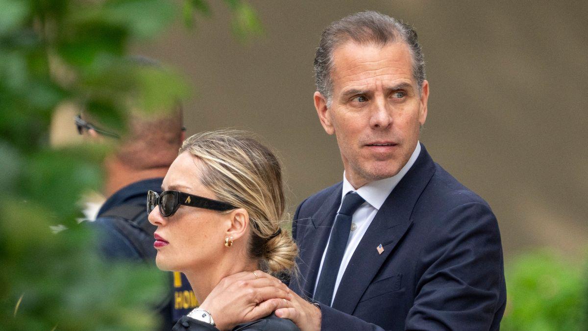 Image of Hunter Biden's wife is from Cape Town, South Africa.