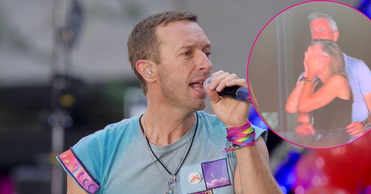 photo of Chris Martin, Andy Byron and Kristin Cabot