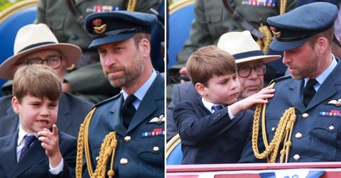 Photo of Prince Louis and Prince William