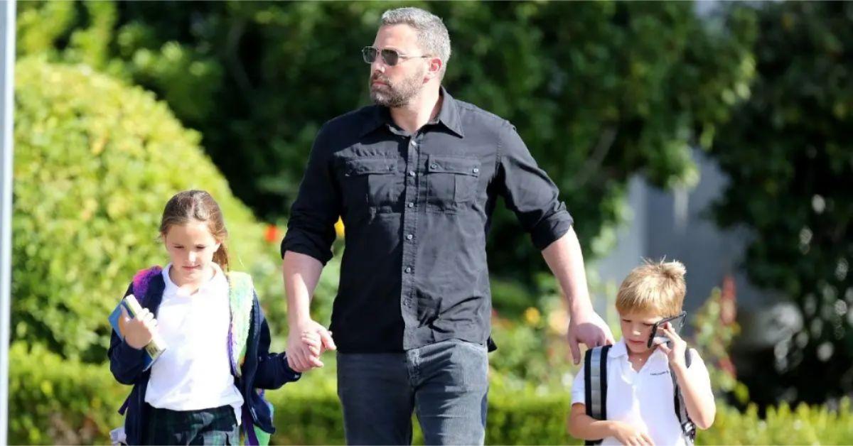 image of The actor recently split from Jennifer Lopez.