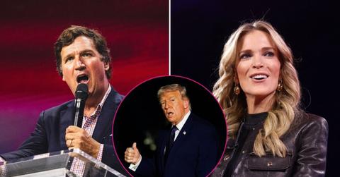 Composite photo of Megyn Kelly and Tucker Carlson.