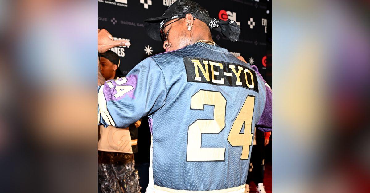 photo of NE-YO attends the Global Gaming League SZN Zero Launch with T-Pain and NE-YO at HyperX Arena at Luxor Hotel & Casino on August 23, 2025 in Las Vegas, Nevada.