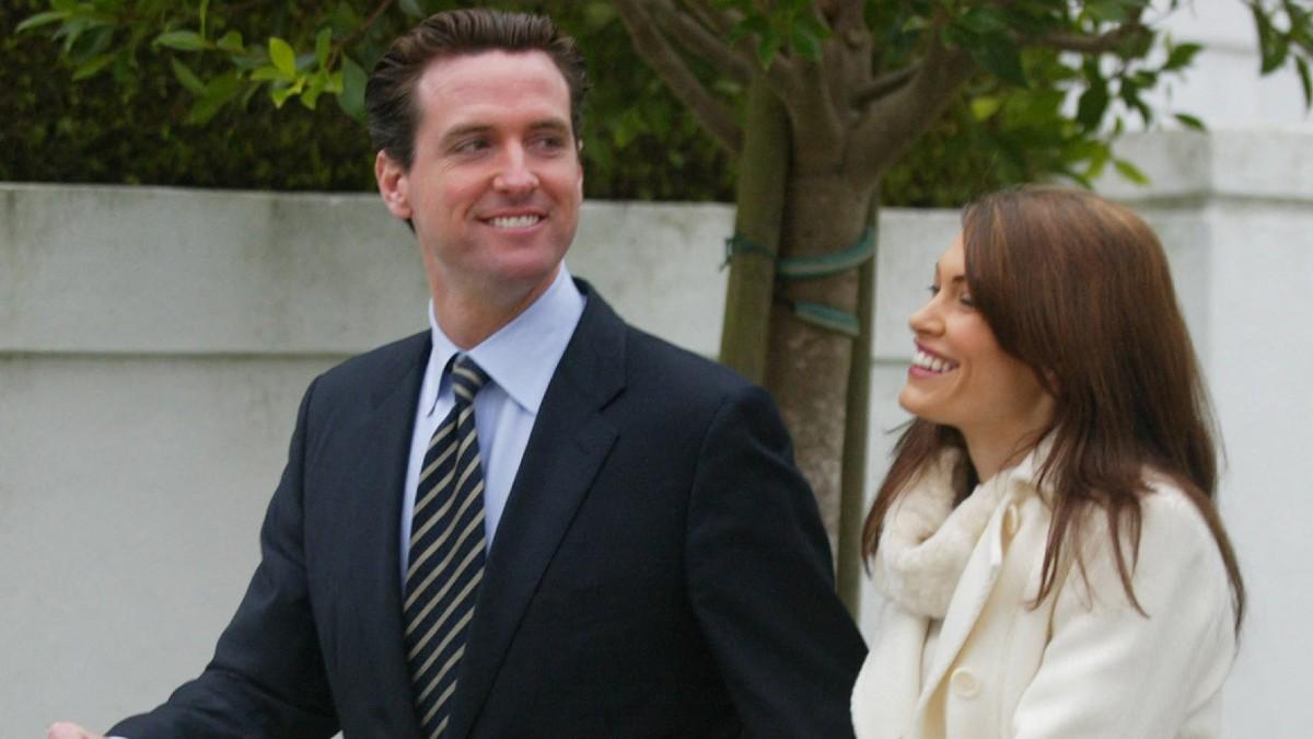 image of Gavin Newsom wrote about their marriage in his memoir. 