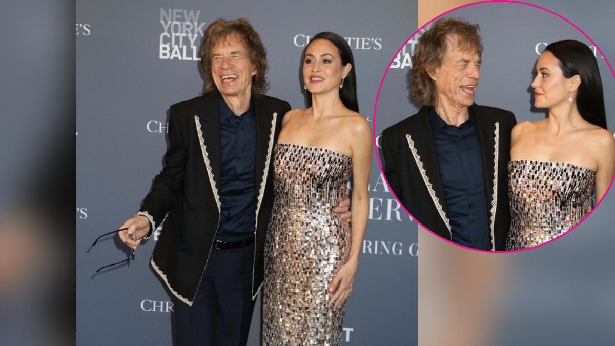 Photo of Mick Jagger and Melanie Harmick
