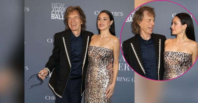 Photo of Mick Jagger and Melanie Harmick