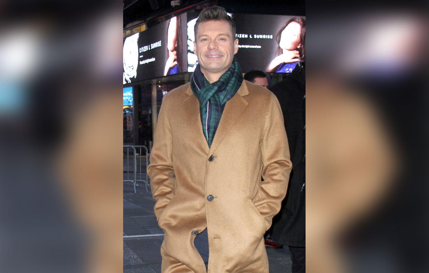 Ryan Seacrest arrives at Good Morning America to promote New Year&#8217;s Rockin&#8217; Eve