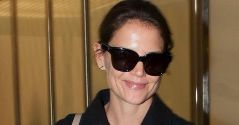 Katie holmes fashion week