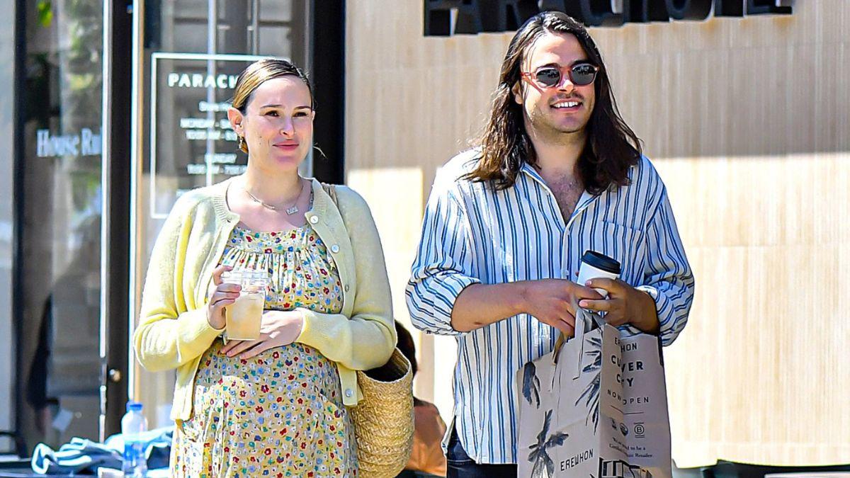 Image of Rumer Willis and Derek Richard Thomas broke up in 2024.