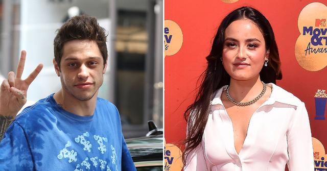 pete davidson spotted cuddling bodies bodies bodies costar after emily ratajkowski split pp