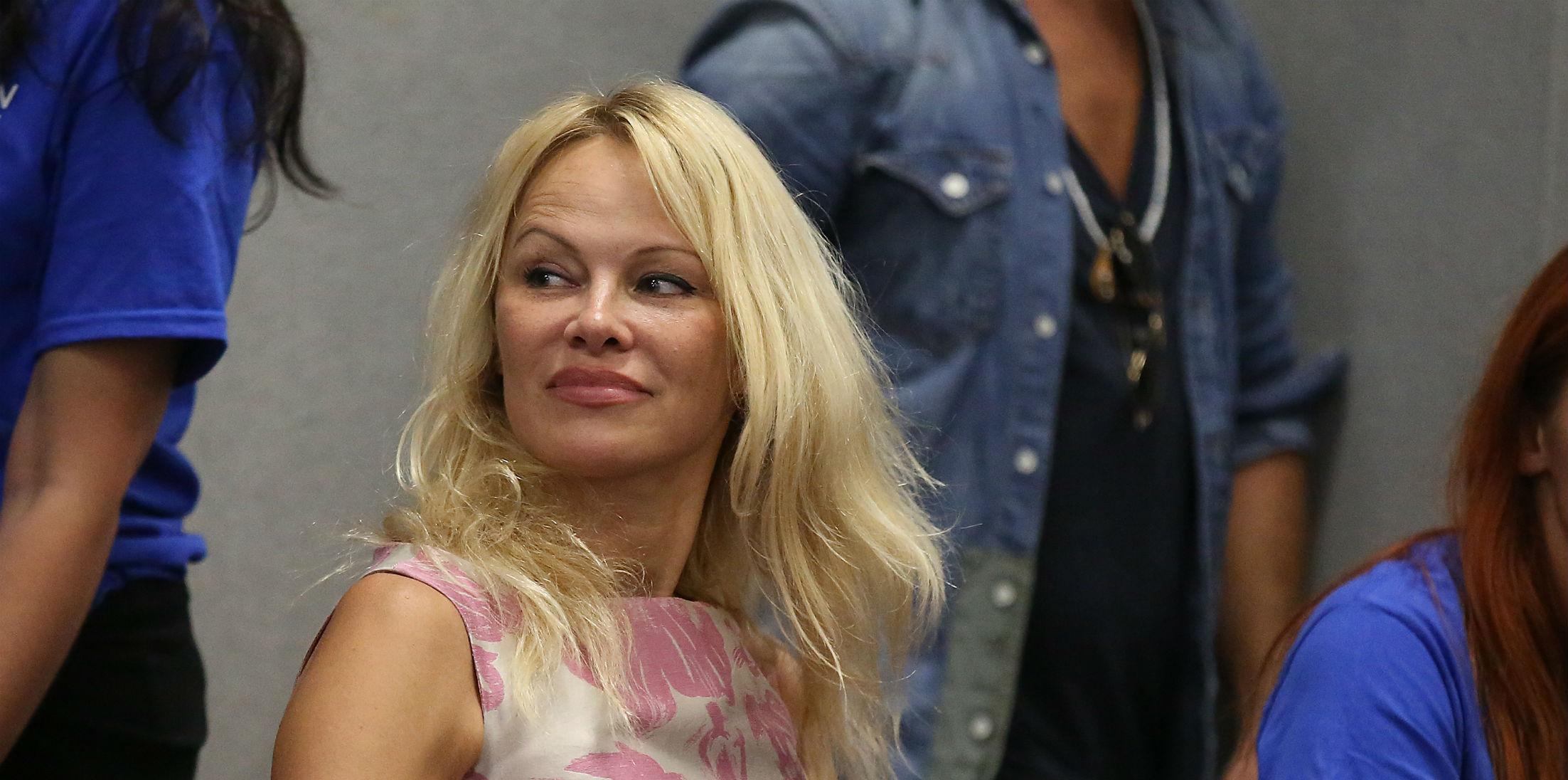 Pamela Anderson at Comic Con London