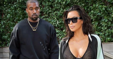 Kanye West and Kim Kardashian head out to the airport in New York