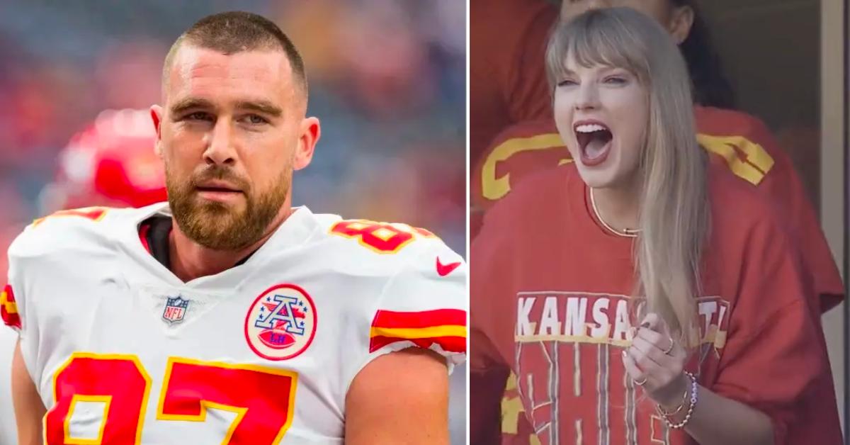 Taylor Swift is still in her (Chiefs) Red era with latest appearance  supporting Travis Kelce at football game