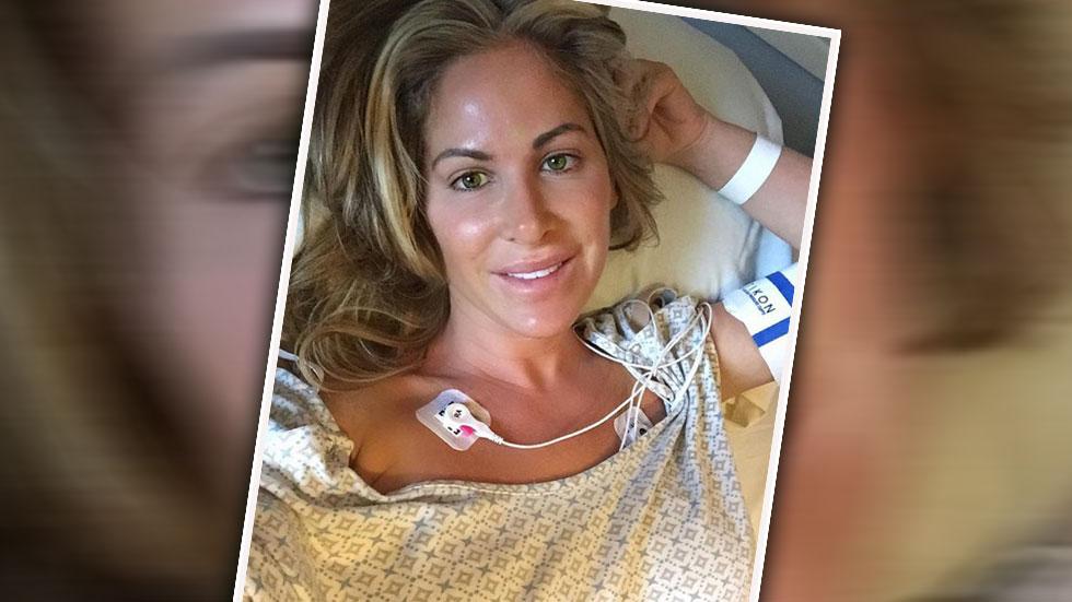 Kim zolciak heart surgery post stroke