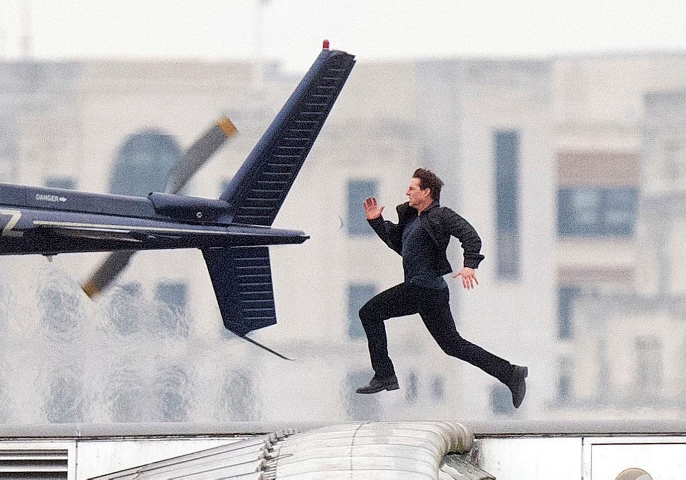 tom cruise running filming