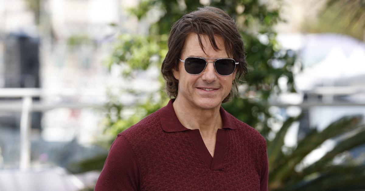 tom cruise surprise cannes film festival appearance photos