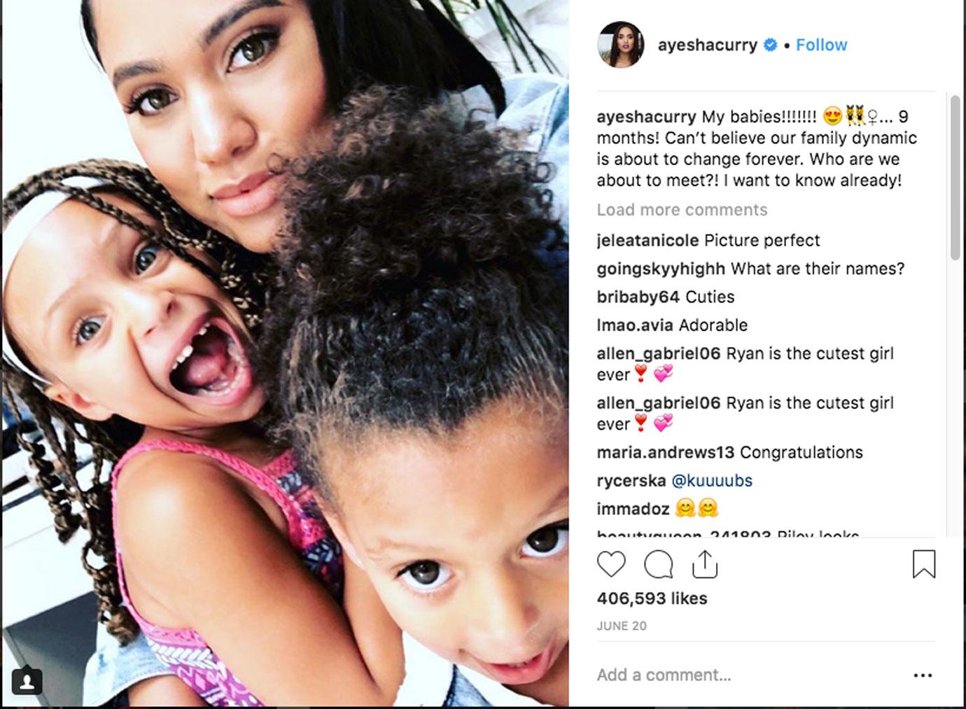 Ayesha Curry Slams Mom-Shamers Telling Her to Brush Daughter Riley's Hair