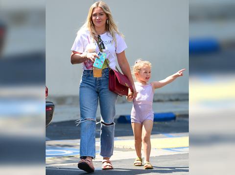 hilary duff errands west hollywood jeans nordstrom shop