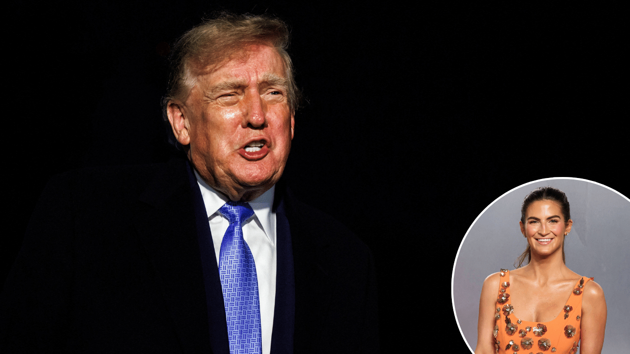 Donald Trump ; Kaitlan Collins