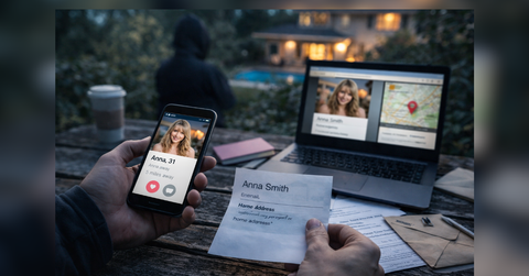 your dating profile is giving strangers your email and home address heres how to stop it