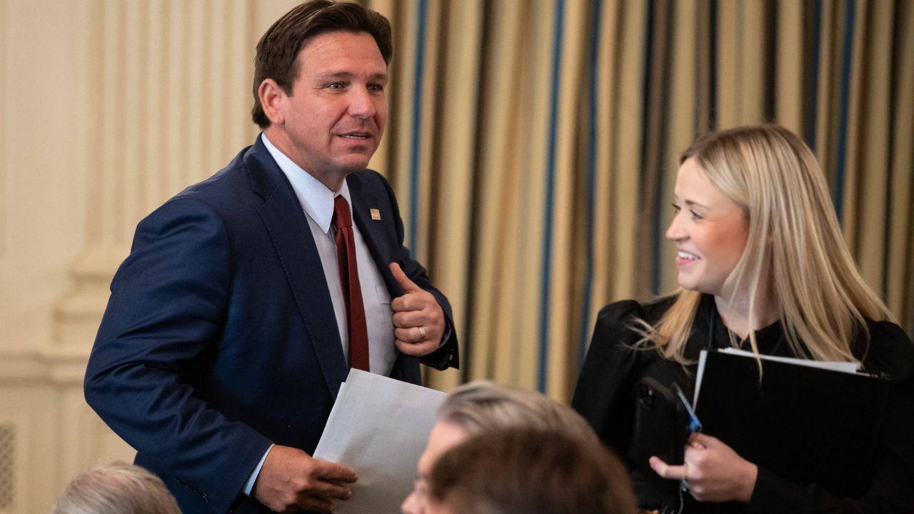Photo of Ron DeSantis offered the juror asylum in Florida.