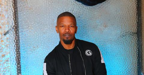 Jamie Foxx poses for photos at Kuro in Seminole Hard Rock Hotel & Casino Hollywood