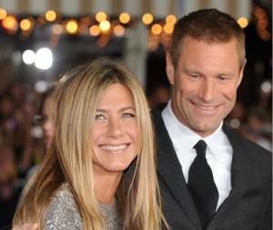 Aaron Eckhart on Jen Aniston's Signature Sweetness & Innocence