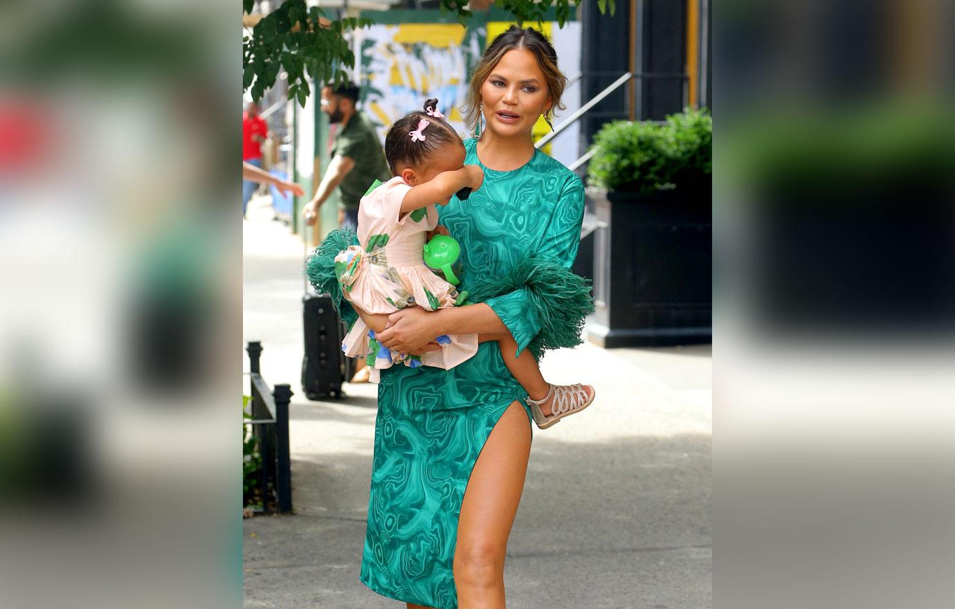 Chrissy Teigen Hilariously Shows Off The Lingerie She's Outgrown On  Instagram