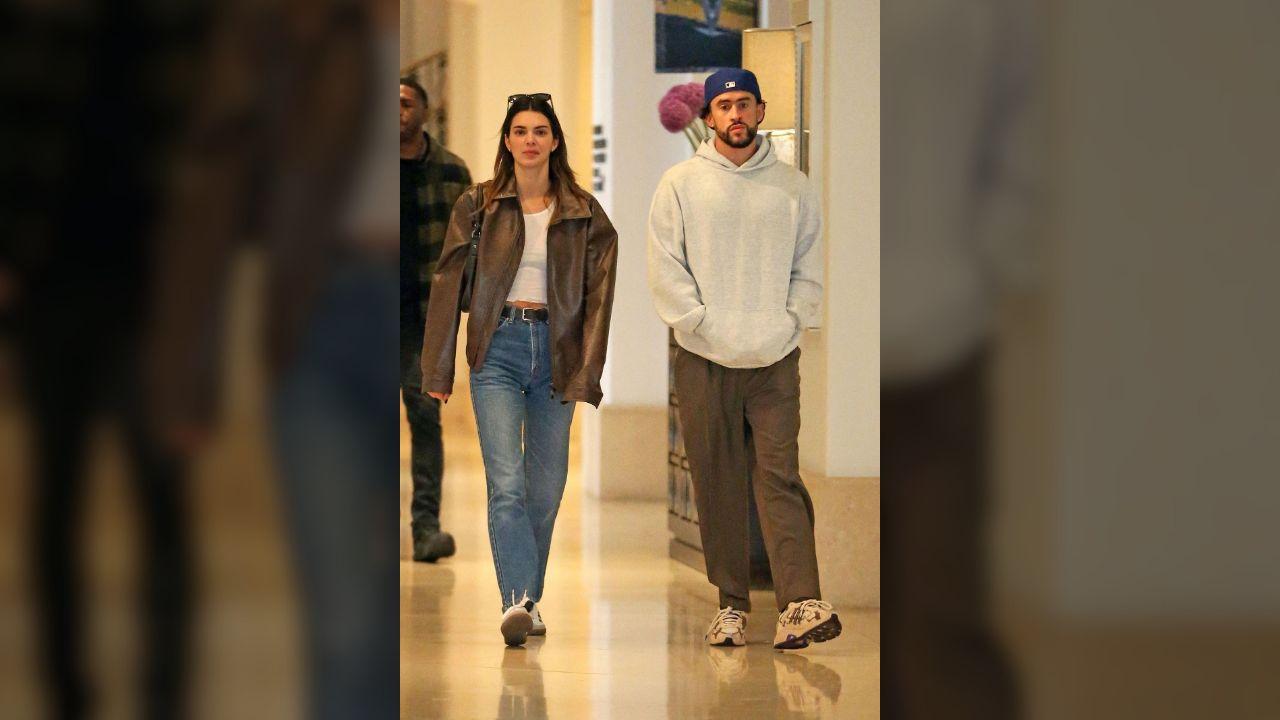 Photo of Kendall Jenner previously dated Bad Bunny.