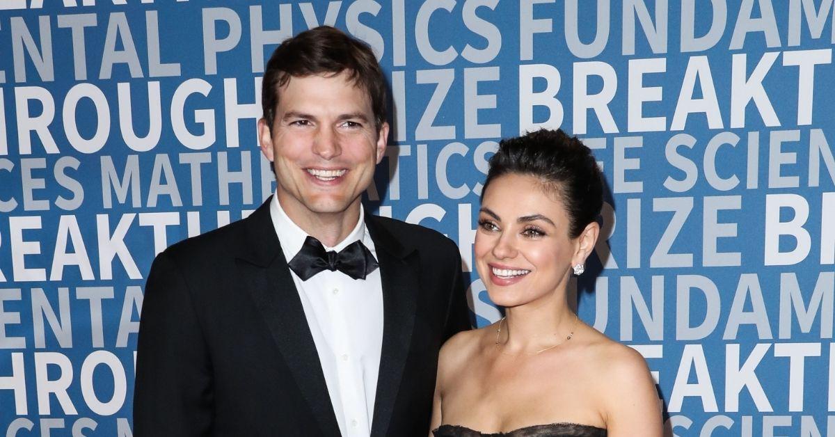 mila kunis ashton kutcher video bathing children celeb shower debate