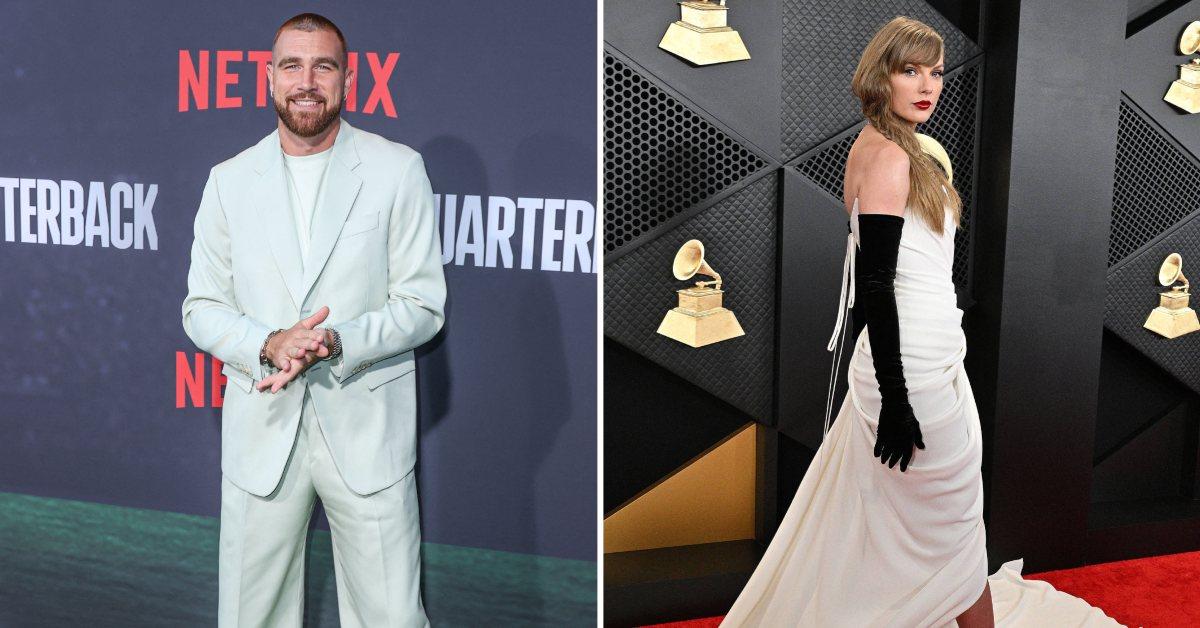 Travis Kelce Likes Instagram Photo Of Taylor Swift's 2024 Grammys Look