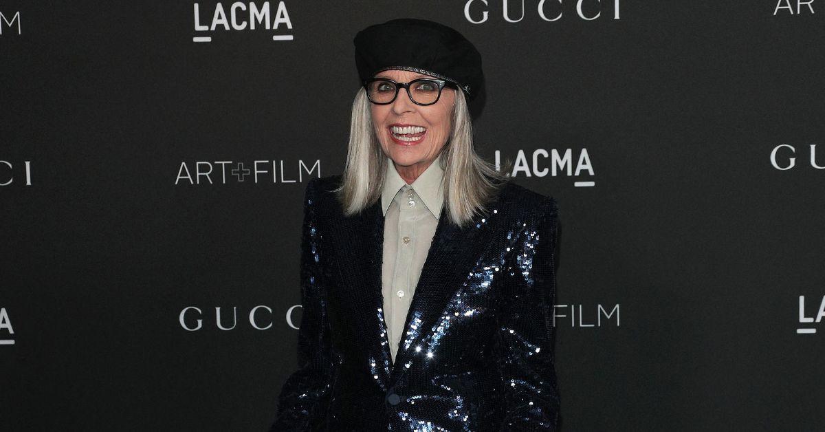 Image of Diane Keaton died in October of pneumonia.