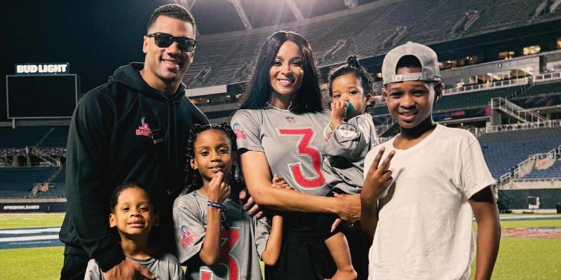 ciara russell wilson loves body after  babies