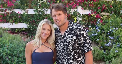 Photo of Kelly and Matthew Stafford.