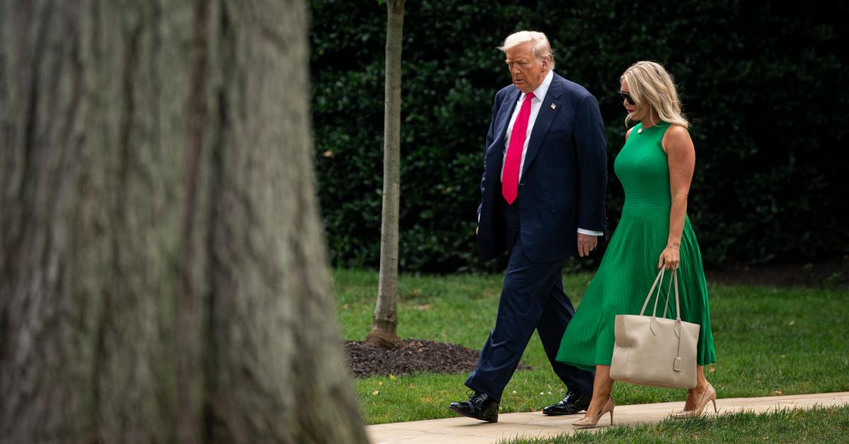 Image of Donald Trump was trolled over his 'gross' comments about Karoline Leavitt.