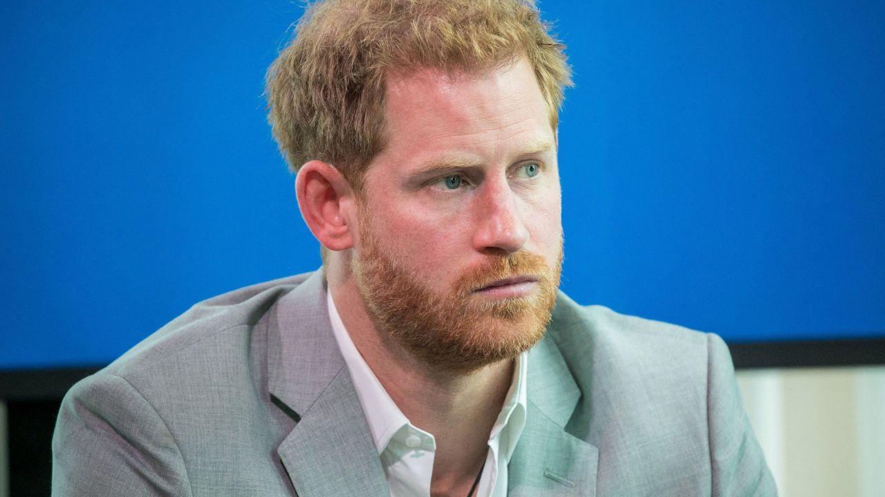 Image of Prince Harry paid tribute to families caring for seriously ill children.