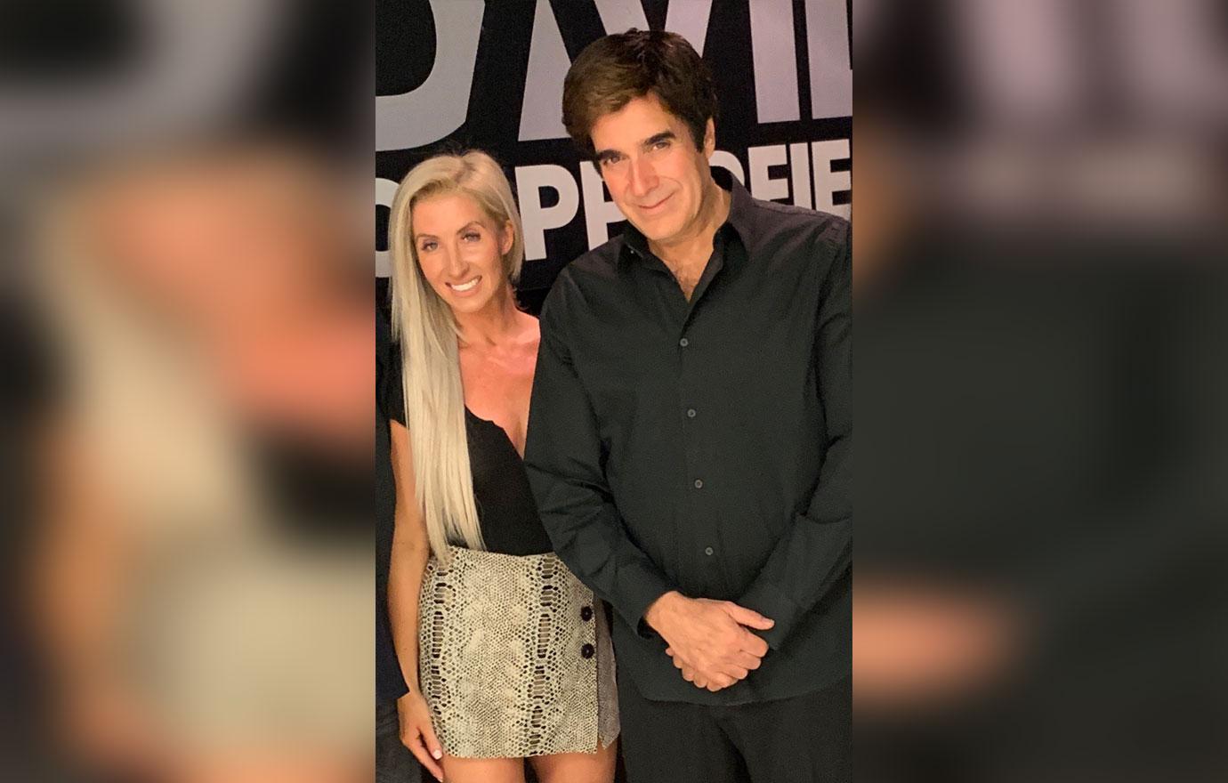 Angela Ruch and David Copperfield