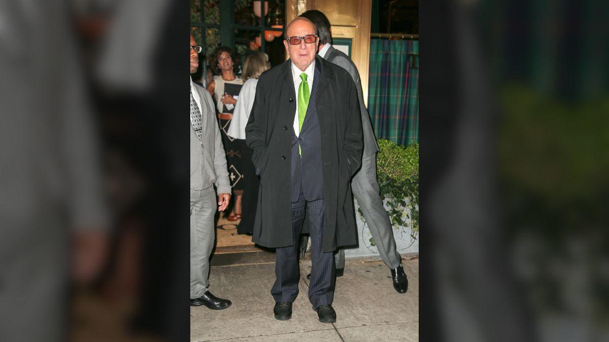 Photo of Clive Davis was hospitalized on May 29 after suffering an 'upper respiratory infection,' according to TMZ.