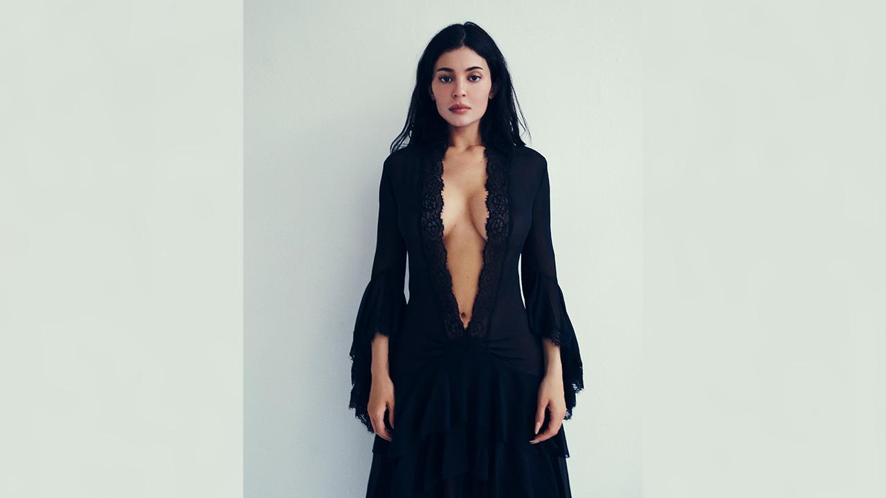 Image of The stunning silk dress is part of their most recent summertime drop.