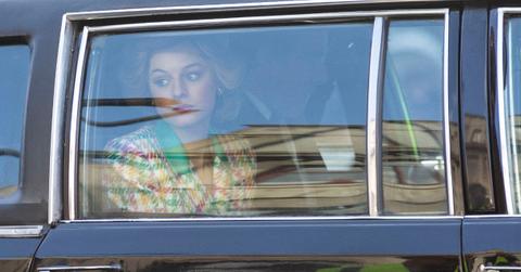 Emma Corrin in The Crown