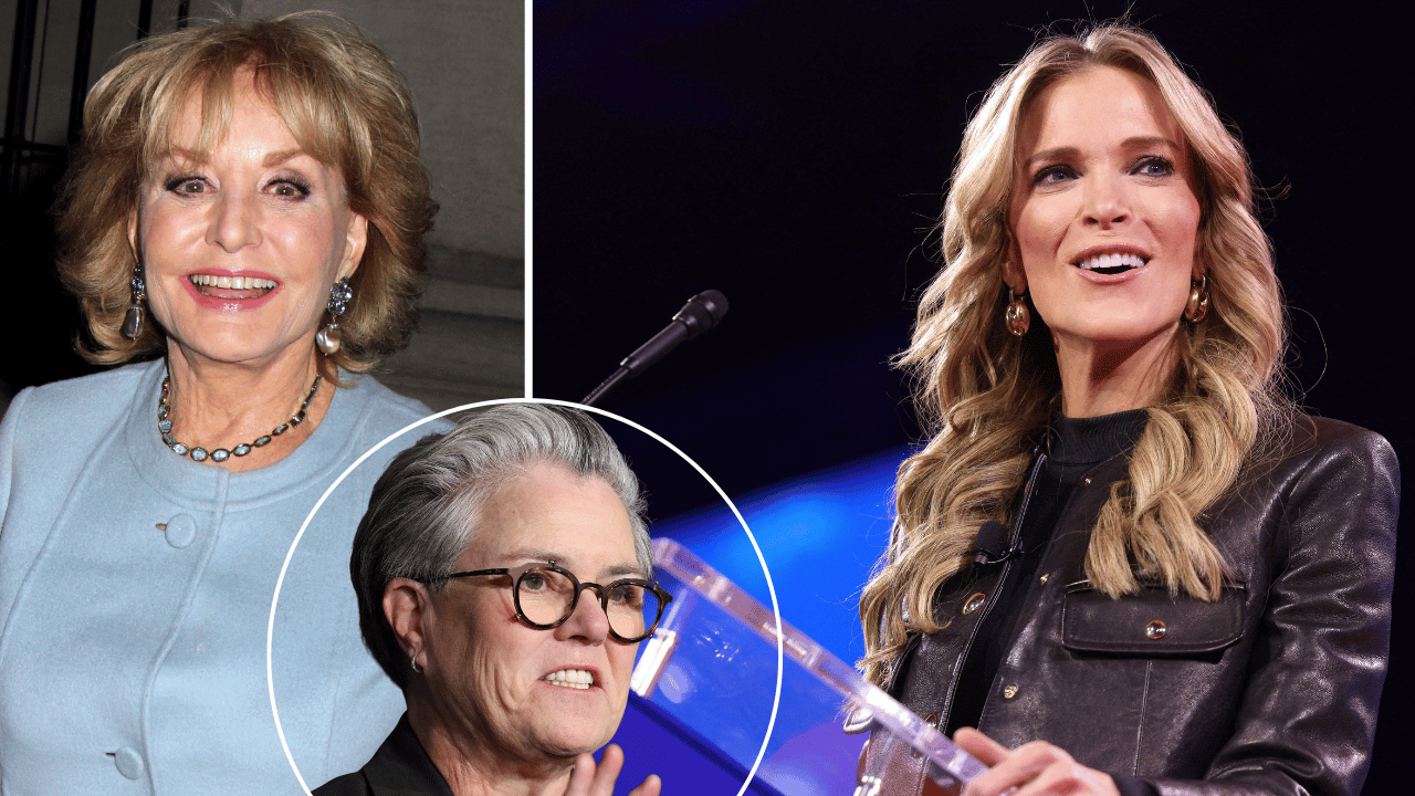 Barbara Walters;Rosie O'Donnell;Megyn Kelly